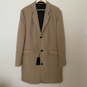 Zara Men’s NWT Cashmere Outer Jacket XL